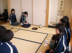日本文化とこころの授業風景